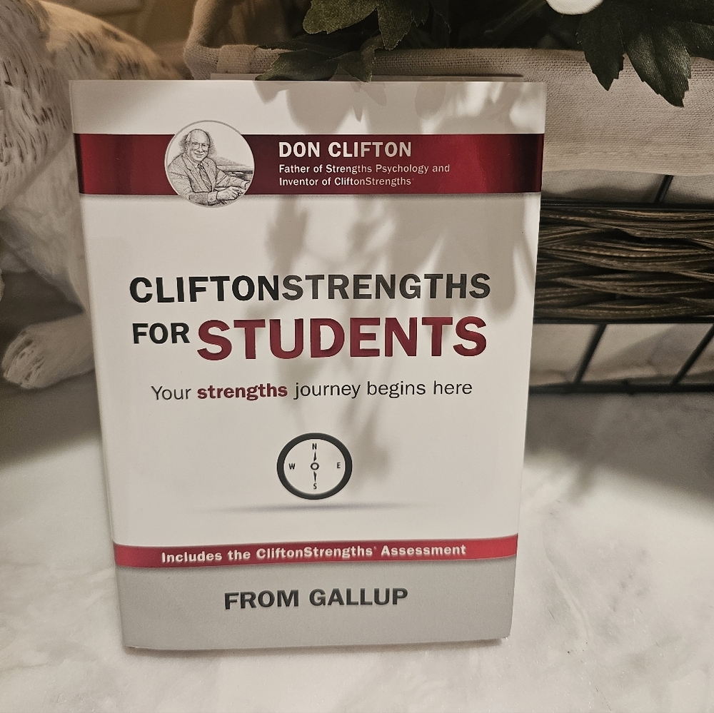 CliftonStrengths for Students by Gallup - Self Help Book for College Experience
